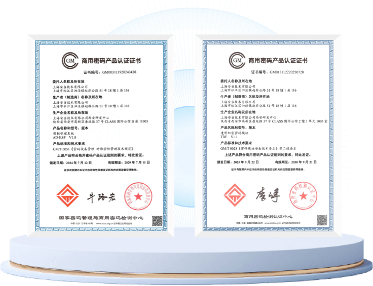 商用密码产品认证